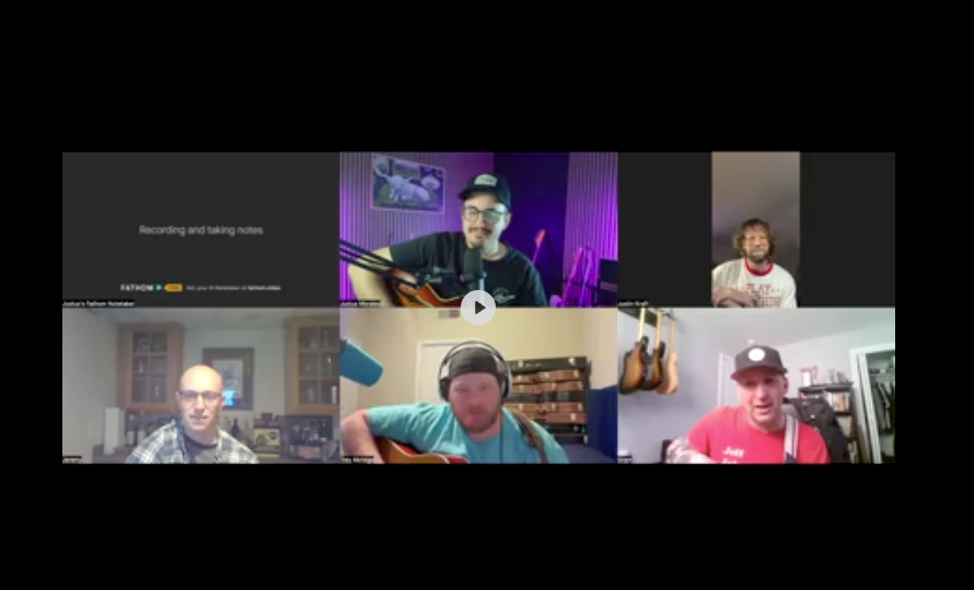 Justus Morales teaching guitar online
